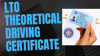 LTO TDC Theoretical Driving Course Enrollment and Certification  Paano kumuha lto [upl. by Amarette]