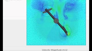 VAWT using Overset Mesh in Star CCM [upl. by Hurleigh490]