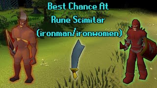 Ironmen getting Rune Scimmy is easier than Fire Giants OSRS [upl. by Carola205]