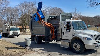 Hometown Haulers Tag Teaming Garbage Trucks [upl. by Jobie]