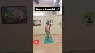 Tadasana Yoga pose [upl. by Anny]