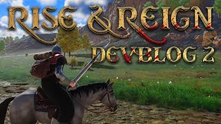 Rise amp Reign  New Medieval Survival Game  Devblog 2 [upl. by Sena510]