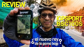 Review del nuevo ciclocomputador iGPSPORT BSC100S de gama de entrada [upl. by Mchale]