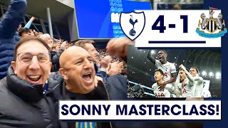 Son손흥민 MASTERCLASS As Spurs BATTER Newcastle Tottenham 41 Newcastle MATCHDAY EXPERIENCE [upl. by Sirron]