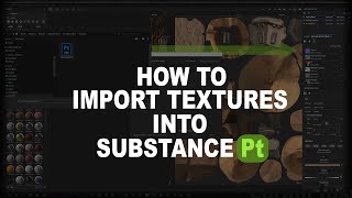 How to easily import textures into substance painter [upl. by Nylidam]