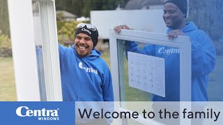 Welcome to the family  Locally Owned and Operated  Where customers become family  Centra Windows [upl. by Blasius]