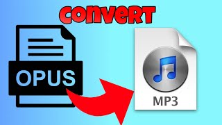 how to convert opus to mp3 online [upl. by Sorilda]