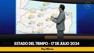 Estado del tiempo  17 de julio 2024 [upl. by Hubert]