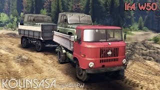 Spintires 2014  IFA W50 [upl. by Ailenroc]