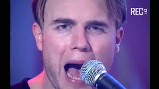 Gary Barlow  quotBack for goodquot Venga Conmigo Chile  1998 [upl. by Leisha]