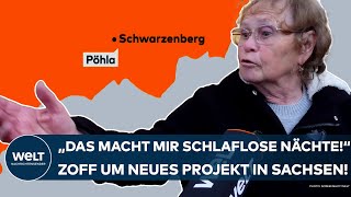 SACHSEN quotDas macht mir schlaflose Nächtequot Zoff um neues Projekt im Erzgebirge [upl. by Assen842]