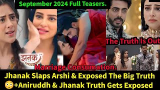 Jhanak Starlife September 2024 Full Teasers Update in EnglishJhanak amp Aniruddh [upl. by Euf97]