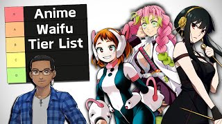 Anime Waifu Tier List [upl. by Naihs795]