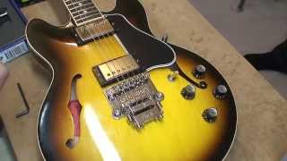 Stetsbar Pro II removal from a Gibson ES339 [upl. by Olenta215]