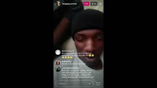 Wooski Fight with opps on live Rip TW TB TRoy slayer [upl. by Tnilf]