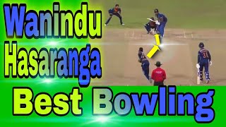 Wanindu Hasaranga Best Bowling Nodhutu Wishwaya [upl. by Llemor]