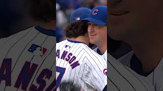 Kyle Hendricks walks off mound for final time as a Cub [upl. by Hnacogn]