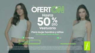 Aprovecha el ofertón de descuentos en Vestuario [upl. by Oirromed]