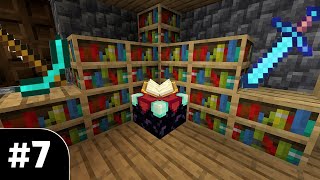 ULTIMATE ENCHANTMENT ROOM  MINECRAFT EPISODE 7 [upl. by Gainer]