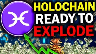 Holo  HOT Cryptocurrency coin 🪙 Holocrypto crypto trending bitcoin [upl. by Ikeda]