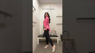 Spanx Faux Leather Leggings Outfit Ideas nsaleonyoutube [upl. by Kaehpos]