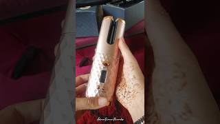 TRYING THE VIRAL CORDLESS HAIR CURLER A FASHIONGADGETS VIRALPRODUCTS [upl. by Adnuhsor548]