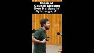 Alabama residents clash over Haitian immigrants in Sylacauga Council meeting [upl. by Nnahaid586]