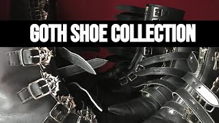 Goth shoe collection  featuring goth pike winklepickers [upl. by Croft]