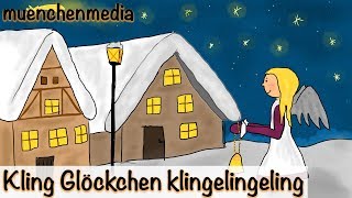 ⭐️ Kling Glöckchen klingelingeling  Weihnachtslieder deutsch  Kinderlieder deutsch  muenchenmedia [upl. by Hsreh279]