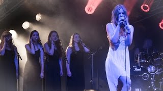 Myrkur  quotUlvesangenquot  Roskilde Festival 2015 [upl. by Amikahs166]