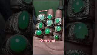 Chrysoprase chrysophrase batupermata [upl. by Amedeo]