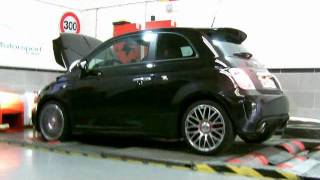 Fiat 500 Abarth 2011 Mrc tuning [upl. by Yelyab]