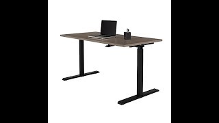 Realspace Magellan heightadjustable standing desk ASSEMBLY w Full Instruction Manual [upl. by Talbot]