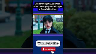 Jenna Ortega CELEBRATES After Destroying Rachel Zegler In Snow White Role JennaOrtega Part 6 [upl. by Netsrik793]