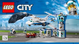 LEGO instructions  City  Sky Police  60210  Air Base Book 4 [upl. by Dorisa]