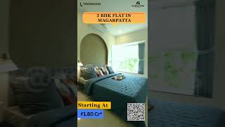 ntroducing Luxurious 3BHK At Magarpatta✨ [upl. by Aihpled290]