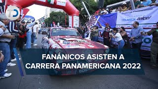 Así se vivió la Carrera Panamericana en CdMx [upl. by Rennat]