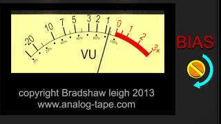 Analog Tape Bias Adjustment [upl. by Effy]