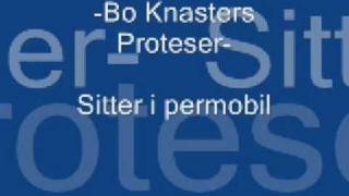 Bo knasters proteser  sitter i permobil [upl. by Lamrert830]