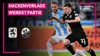 TSV 1860 München  SV Sandhausen Highlights mit LiveKommentar  3 Liga  MAGENTA SPORT [upl. by Quent758]