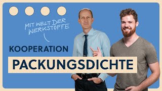 Packungsdichte Dichteste Kugelpackung Atome in Metallgittern  kubisch raum vs flächenzentriert [upl. by Arodoeht]