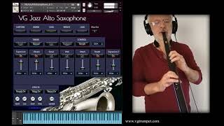 Alto Saxophone sound library for NI Kontakt and Robkoo R1 [upl. by Puglia]