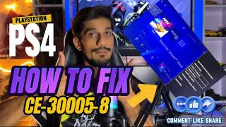 How To Fix PS4 Error CE300058 Can’t Start Application PlayStation [upl. by Lesirg]