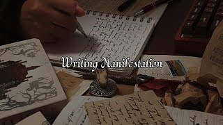 Writing Manifestation [upl. by Ribal]