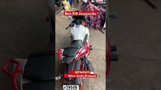 Best r15 accessories in chennai  R15 bike modifications  R15 bike accessories in chennai best r15 [upl. by Renwick586]