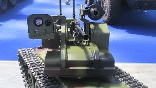 Besposadno oklopno vozilo Miloš  First Serbian Unmanned ground Vehicle [upl. by Yci86]