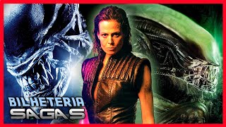 QUAL O MAIOR FILME DA SAGA ALIEN BILHETERIA SAGA [upl. by Eudoxia]