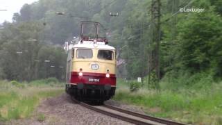 AKE E10 1309 ex 113 3099 mit TEE Rheingold in Saarbrücken  Scheidt [upl. by Atteynek]