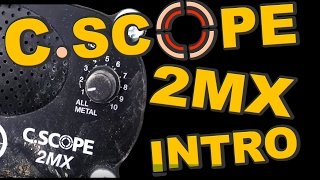 CScope CS2MX Metal Detector Introduction video [upl. by Bridget]