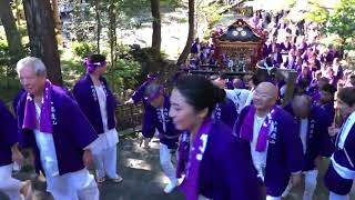 鎌倉 円覚寺 供鐘祭 60年ぶりの神輿 [upl. by Happ888]